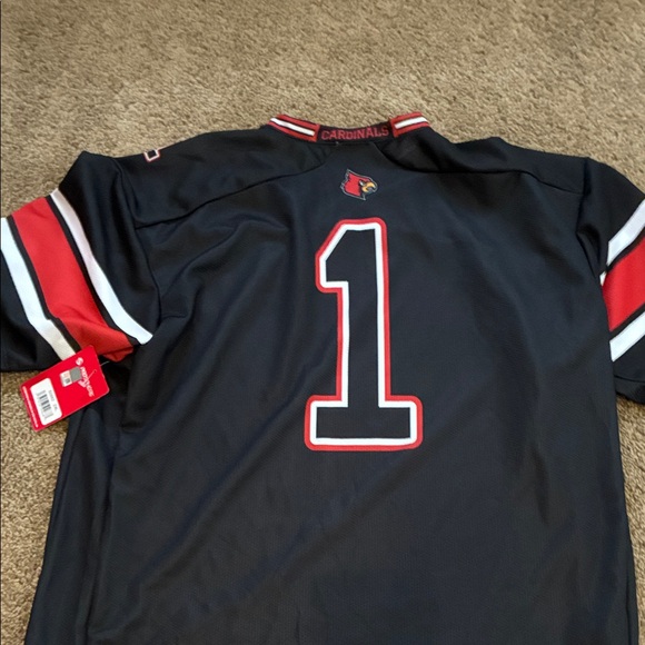 Louisville Black Football Jersey - Picture 3 of 5